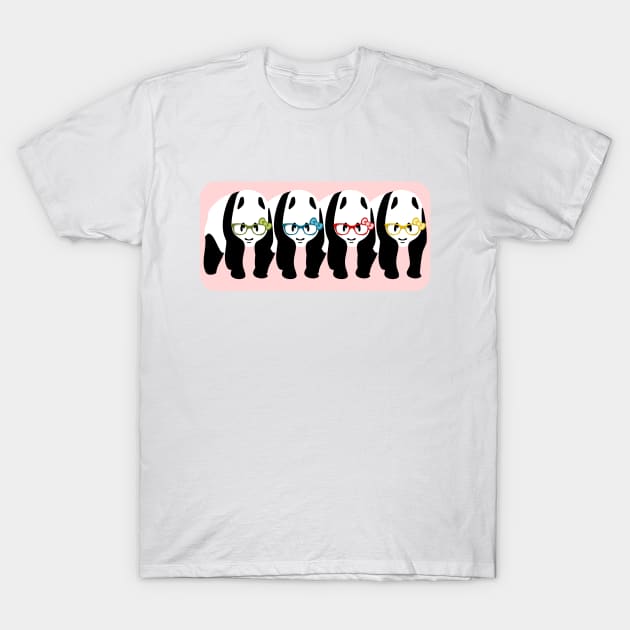 Pandas T-Shirt by mailboxdisco